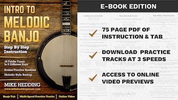 Intro To Melodic Banjo E-Book