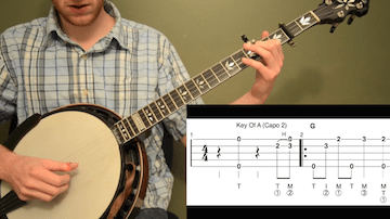 Old Joe Clark Beginner Banjo