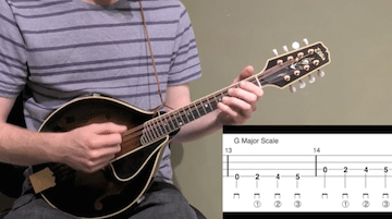 Basic Open String Major Scales