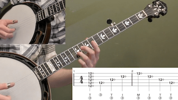 Harmonics On The Banjo