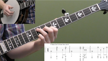 3/4 Time Backup Licks (Jimmy Martin Style)