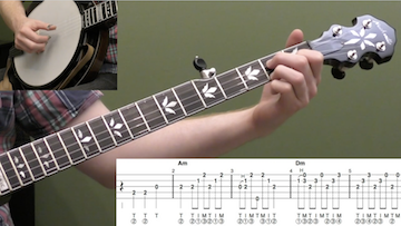 A Minor Workout Beginner Banjo