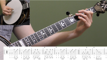 Angeline The Baker (Backup) Beginner Banjo