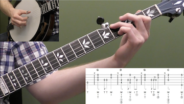 Auld Lang Syne Beginner Banjo