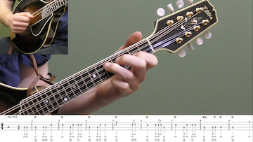 Auld Lang Syne Beginner Mandolin