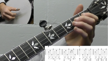 Banjo Lick Breakdown #6