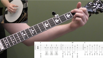 Banjoland Blues (12 Bar Blues) Intermediate Banjo