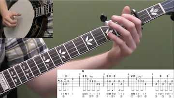 Banjoland Special (12 Bar Blues) Intermediate Banjo