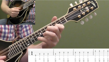 Basic C Major Scale Beginner Mandolin