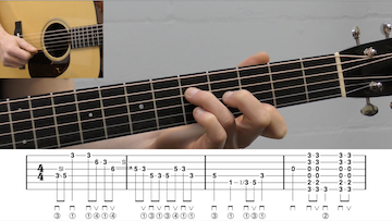 Bluegrass Ending Lick Intermediate Guitar