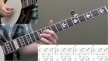 Boil Them Cabbage Down (Up-The-Neck) Beginner Banjo