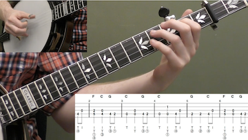 Come Thou Fount Of Every Blessing Intermediate Banjo