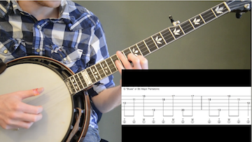 Create Your Own Bluesy Banjo Licks