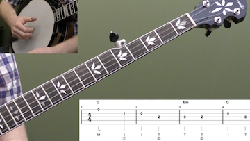 Deck The Halls Beginner Banjo