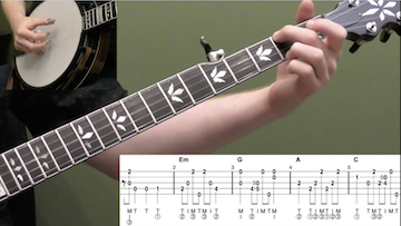 House Of The Rising Sun Beginner Banjo