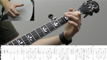 I Know You Rider Beginner Banjo