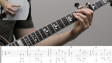 In The Pines Intermediate Banjo