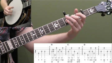 In The Sweet By And By Beginner Banjo