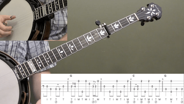 Jesse James Beginner Banjo