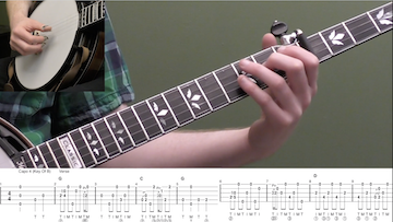 Jesse James Intermediate Banjo