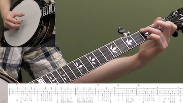 Little Maggie (Backup) Beginner Banjo