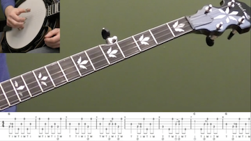 Long Journey Home (Backup) Beginner Banjo