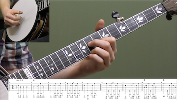 Long Journey Home (Up-The-Neck) Beginner Banjo