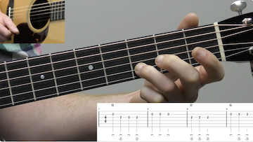 Mary Had A Little Lamb Beginner Guitar