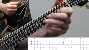 Mary Had A Little Lamb Beginner Mandolin