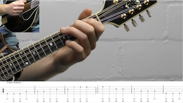 Minor Pentatonic Scales Beginner Mandolin