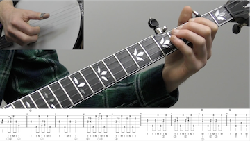 Nothing But The Blood Of Jesus Intermediate Banjo