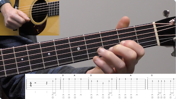 Over The Waterfall Beginner Guitar