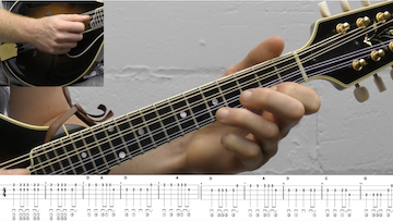 Over The Waterfall Beginner Mandolin