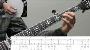 Rain And Snow Backup Beginner Banjo Lesson