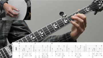 Rain And Snow (Backup) Beginner Banjo