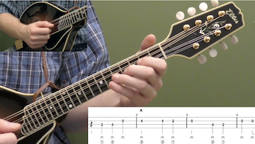 Roll In My Sweet Baby’s Arms Beginner Mandolin