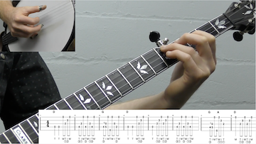 Saint Anne’s Reel (Backup) Beginner Banjo