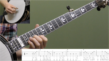 Saint Anne’s Reel (Up-The-Neck) Advanced Banjo