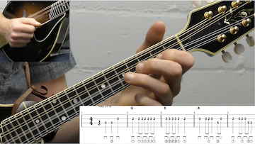 Salty Dog Blues Beginner Mandolin