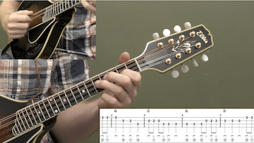 The Girl I Left Behind Beginner Mandolin