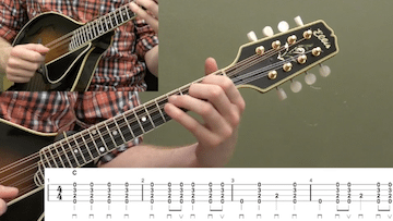 Two Finger Mandolin Chords Beginner Mandolin