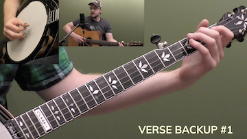 Uncloudy Day (Backup) Beginner Banjo