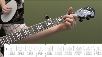 Wayfaring Stranger (Backup) Beginner Banjo