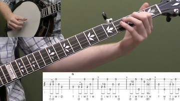 Worried Man Blues Intermediate Banjo